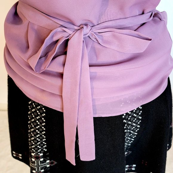 Charlotte Russe Chiffon Blouse - Picture 7 of 16